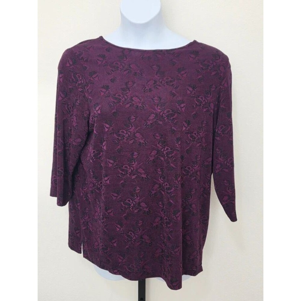 Steven ross vintage 3/4 sleeve blouse